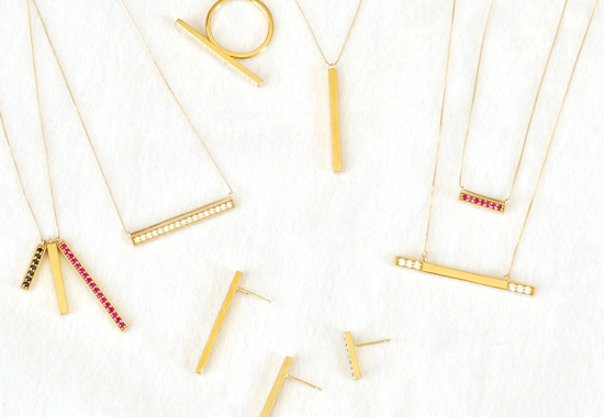 MIWAKO JEWELRY TOKYO Bar Series Top